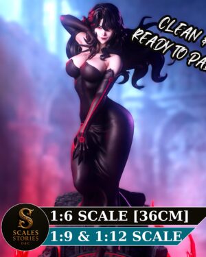 Dark Assassin Resin Figure - Unpainted 3D Printed Garage Kit - Anime Collectible
