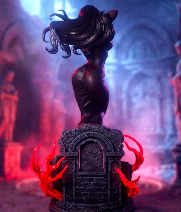 il_fullxfull.8025856164_bg1f.jpg Dark Assassin Resin Figure - Unpainted 3D Printed Garage Kit - Anime Collectible