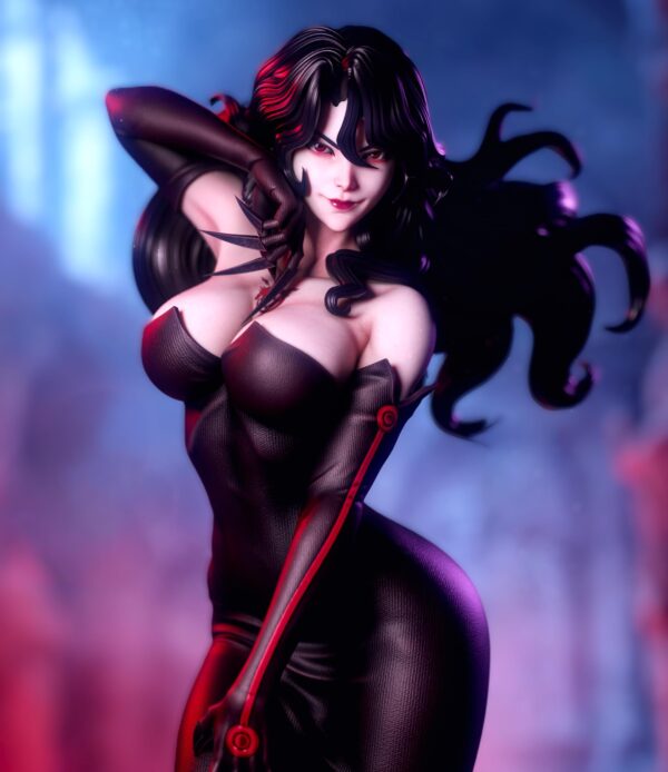 il_fullxfull.8025856276_tknj.jpg Dark Assassin Resin Figure - Unpainted 3D Printed Garage Kit - Anime Collectible