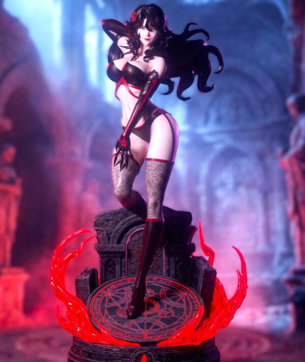 il_fullxfull.8025942468_8gjw.jpg Dark Assassin Artistic Collector Figure - Unpainted Resin Garage Kit - Mature Model - Anime Collectible