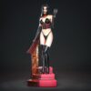 il_fullxfull.8034474024_nltw.jpg Black Queen Resin Figure | Mutant Vampire Collectible | Model Kit | Unpainted 3D Printed