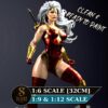 il_fullxfull.8034573616_ddcj.jpg Glory Amazon Warrior Resin Figure - Unpainted 3D Printed Garage Kit - Fantasy Collectible