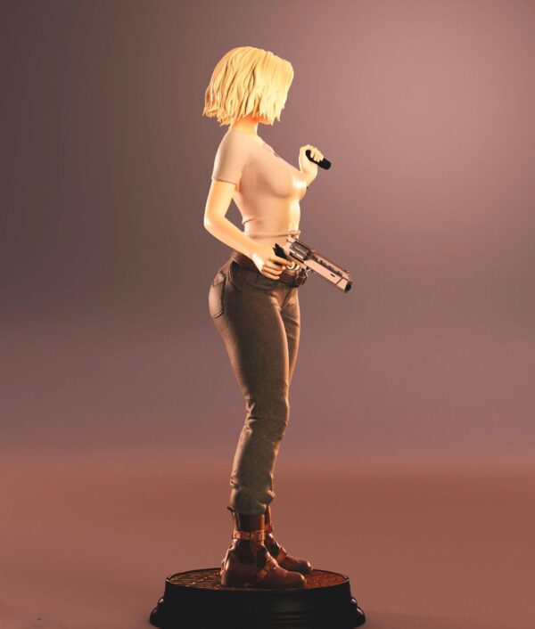 il_fullxfull.8038312870_qx6q.jpg Grace Zombie Hunter Resin Figure - Unpainted 3D Printed Garage Kit - Fantasy Collectible