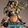 il_fullxfull.8038619324_lu4o.jpg Ragna Stormborn Resin Figure | Barbarian Warrior Collectible | Model Kit | Unpainted 3D Printed