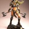 il_fullxfull.8038619722_frex.jpg Ragna Stormborn Resin Figure | Barbarian Warrior Collectible | Model Kit | Unpainted 3D Printed