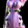 Cyberpunk Girl Resin Figure - Unpainted 3D Printed Garage Kit - Anime Collectible