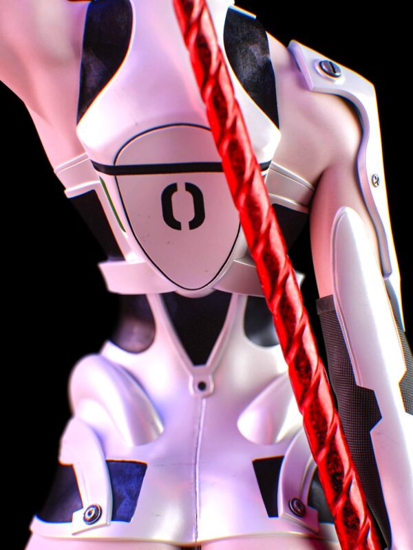 Cyberpunk Girl Resin Figure - Unpainted 3D Printed Garage Kit - Anime Collectible