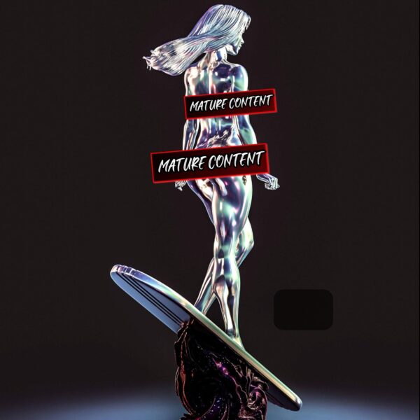 il_fullxfull.8041815806_muz9.jpg The Silver Surfer Artistic Collector Figure - Unpainted Resin Garage Kit - Mature Model - Fantasy Collectible
