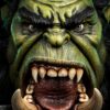 il_fullxfull.8041965502_4df5.jpg Orc Warrior Resin Figure - Unpainted 3D Printed Garage Kit - Fantasy Collectible