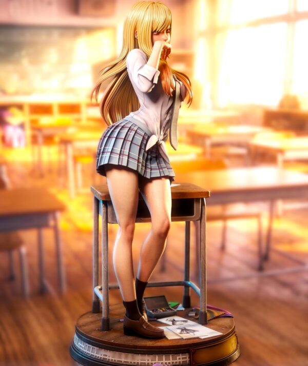 il_fullxfull.8042094328_mspo.jpg Anime Schoolgirl Resin Figure - Unpainted 3D Printed Garage Kit - Fantasy Collectible