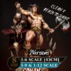 Conan The Barbarian Resin Figure | Collectible Action Character | Garage Kit | Unpainted 3D Printed