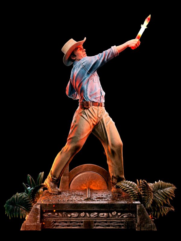 il_fullxfull.8064551481_84b8.jpg Alan Resin Figure - Unpainted 3D Printed Garage Kit - Fantasy Collectible