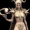 il_fullxfull.8067470593_p4a1.jpg Norse Goddess Artistic Collector Figure Unpainted Resin Garage Kit - Mature Model - Fantasy Collectible