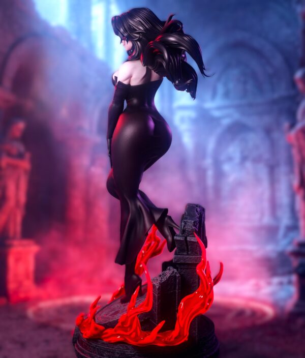 il_fullxfull.8073770317_jbhd.jpg Dark Assassin Resin Figure - Unpainted 3D Printed Garage Kit - Anime Collectible