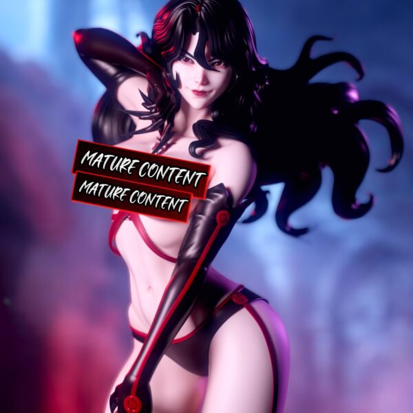 il_fullxfull.8073855433_gz70.jpg Dark Assassin Artistic Collector Figure - Unpainted Resin Garage Kit - Mature Model - Anime Collectible