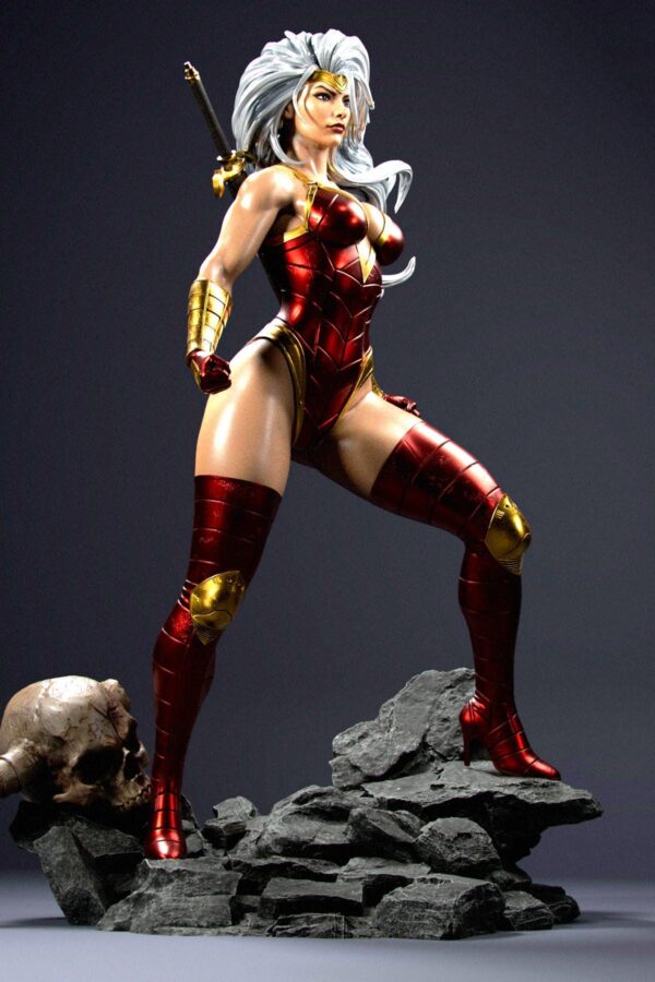 il_fullxfull.8082489621_jcxn.jpg Glory Amazon Warrior Resin Figure - Unpainted 3D Printed Garage Kit - Fantasy Collectible