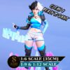 Luna Resin Figure - Unpainted 3D Printed Garage Kit - Fantasy Collectible
