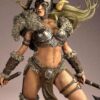 il_fullxfull.8086532481_7kml.jpg Ragna Stormborn Resin Figure | Barbarian Warrior Collectible | Model Kit | Unpainted 3D Printed