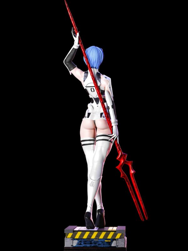 Cyberpunk Girl Resin Figure - Unpainted 3D Printed Garage Kit - Anime Collectible