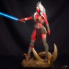 il_fullxfull.8089570059_b8a8.jpg Red Alien Resin Figure - Unpainted 3D Printed Garage Kit - Fantasy Female Warrior Collectible