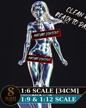 The Silver Surfer Artistic Collector Figure - Unpainted Resin Garage Kit - Mature Model - Fantasy Collectible