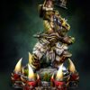 il_fullxfull.8089876443_hfne.jpg Orc Warrior Resin Figure - Unpainted 3D Printed Garage Kit - Fantasy Collectible