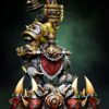 il_fullxfull.8089876605_jmj5.jpg Orc Warrior Resin Figure - Unpainted 3D Printed Garage Kit - Fantasy Collectible