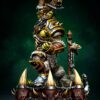 il_fullxfull.8089876695_7ci3.jpg Orc Warrior Resin Figure - Unpainted 3D Printed Garage Kit - Fantasy Collectible