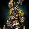 il_fullxfull.8089876787_4pkf.jpg Orc Warrior Resin Figure - Unpainted 3D Printed Garage Kit - Fantasy Collectible