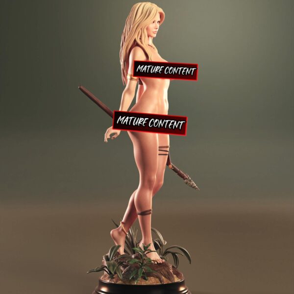 il_fullxfull.8380744510_alo8.jpg Jungle Queen Artistic Collector Figure -Unpainted Resin Garage Kit - Mature Model - Fantasy PinUp Collectible